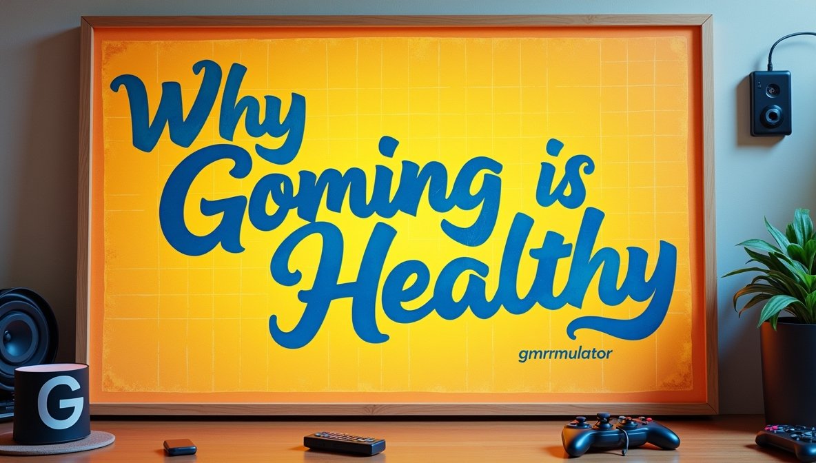 why gaming is healthy gmrrmulator